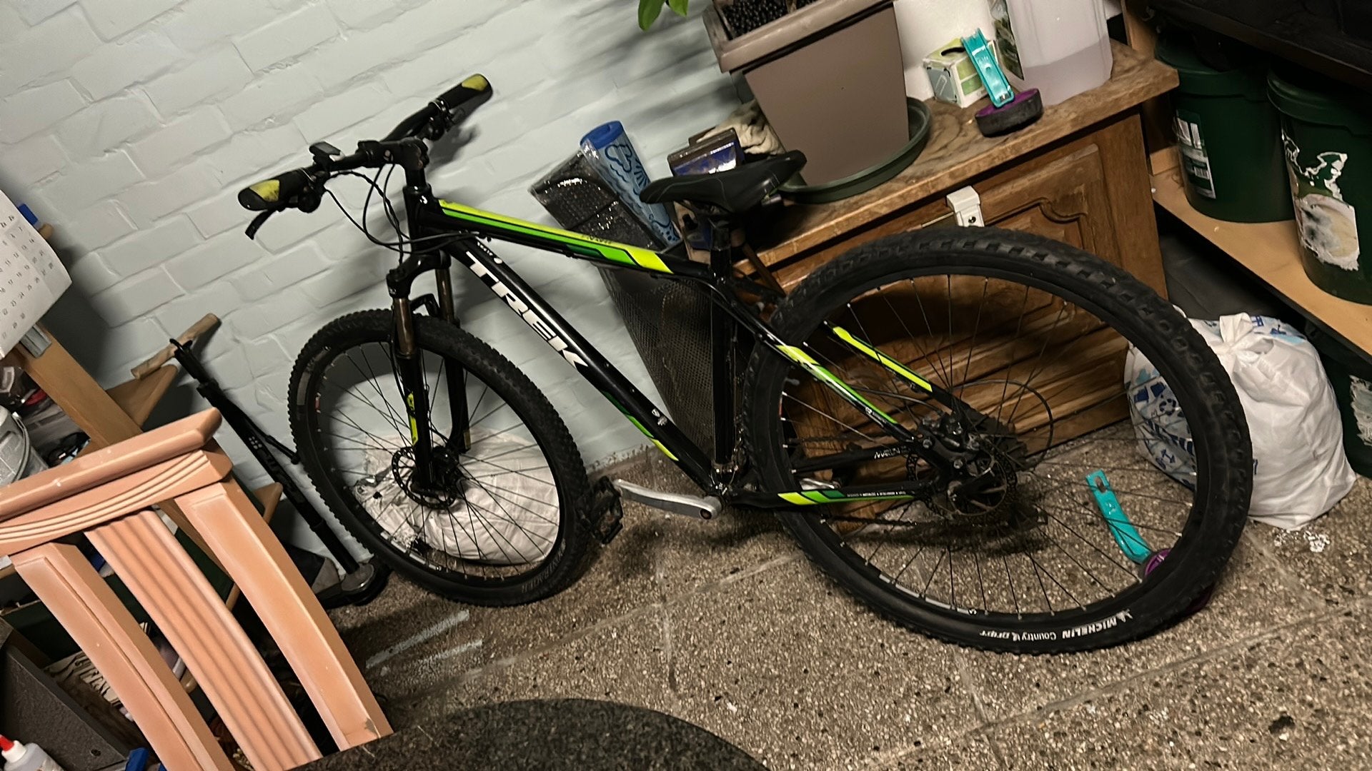 Mounten bike, Ophalen, Zo goed als nieuw