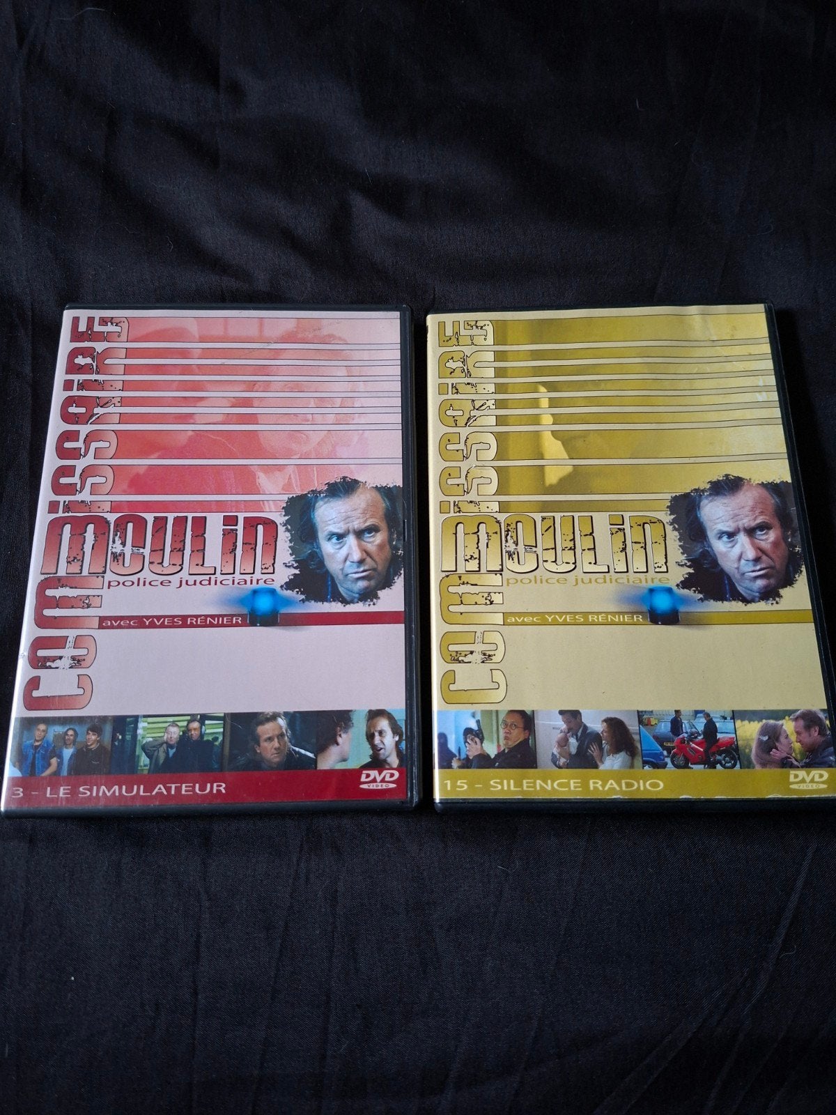 A vendre 2 dvd collection de la série Commissaire Moulin, Français, Comme neuf, Comprend un boîtier, Crime