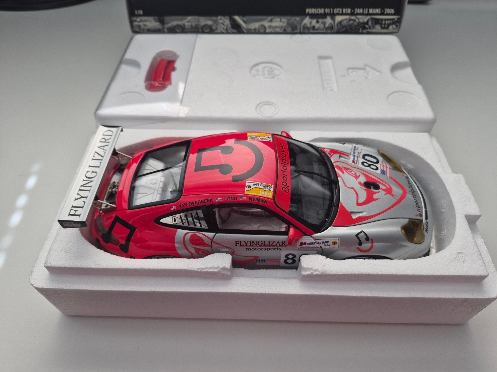 Minichamps 1/18 Porsche 911 GT3 RSR (100 66480), Hobby en Vrije tijd, Modelauto's | 1:18, Ophalen of Verzenden, Nieuw, Auto, MiniChamps