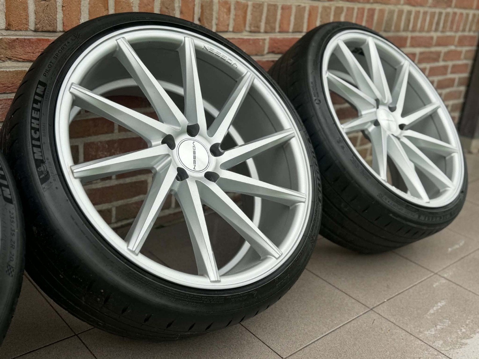 Originele Vossen CV-T Velgen, Autos : Pièces & Accessoires, Neuf, Pneus et Jantes, Véhicule de tourisme, Pneus été