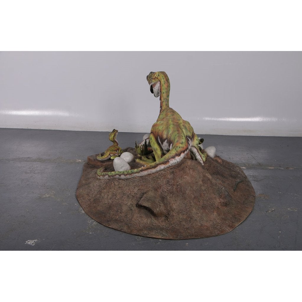 Oviraptor dinosauriër nest  Polyester dinosaurusbeeld - Dino, Ophalen, Nieuw