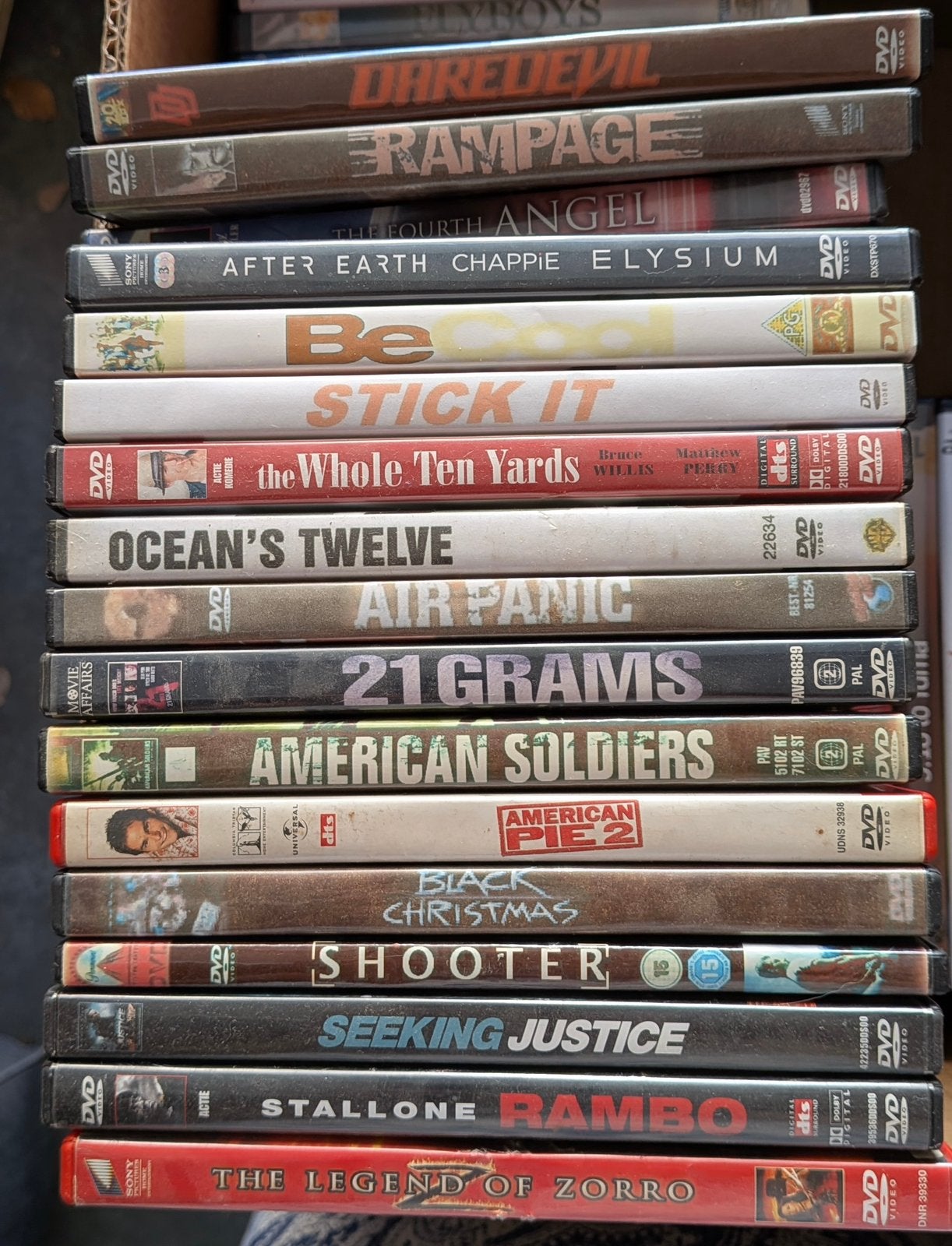 Films uit te kiezen, Ophalen, Zo goed als nieuw