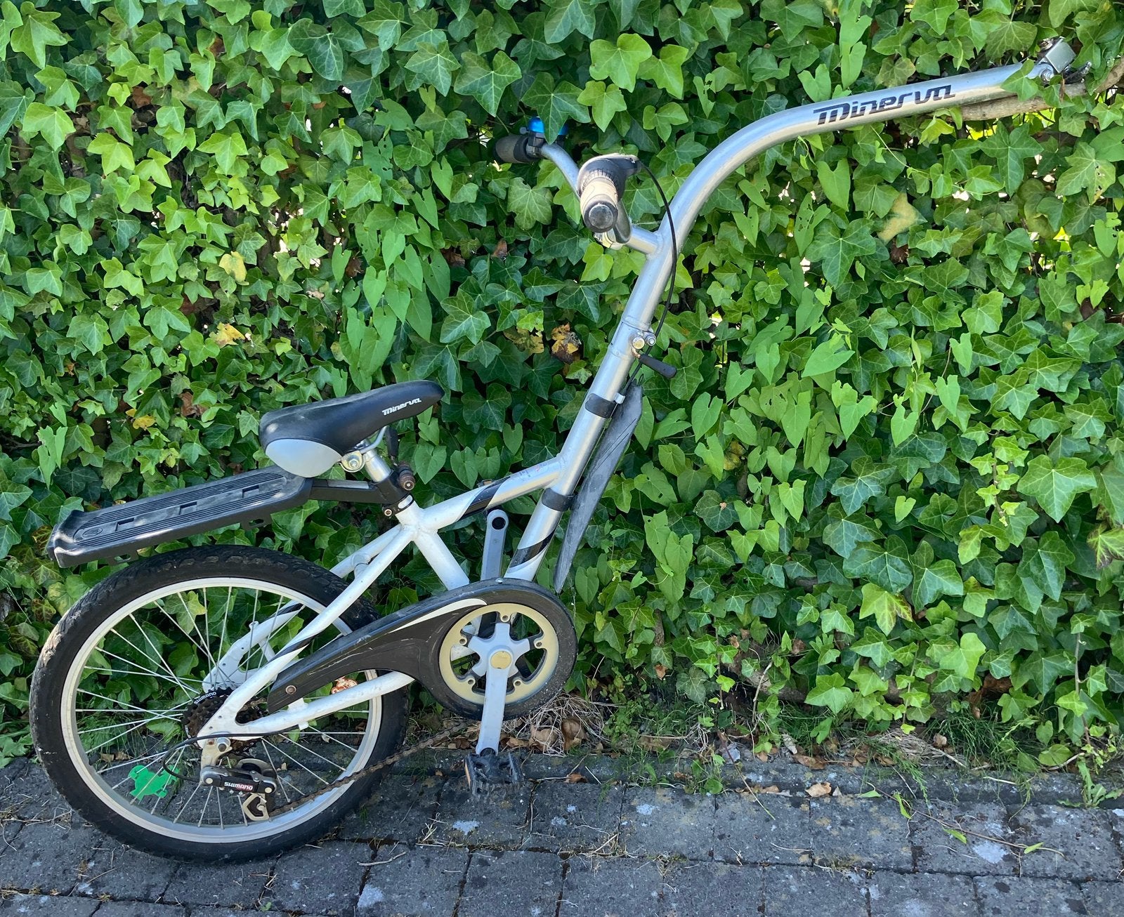 Minerva aanhangfiets, Ophalen, Gebruikt, Aanhangfiets