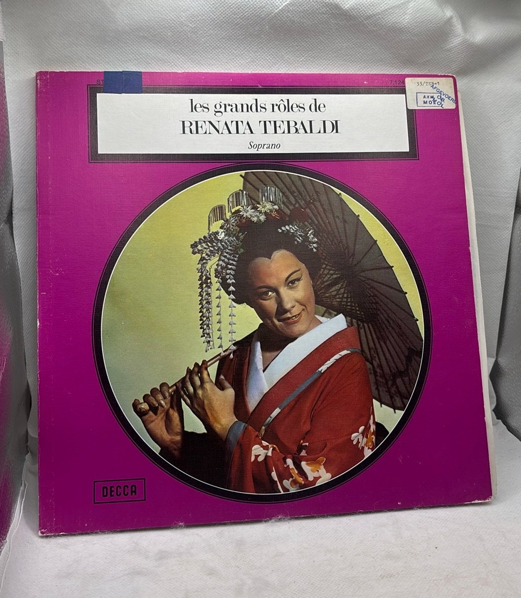 Renata Tebaldi – Les Grands Rôles – Decca Stereo 7.124 Vinyl, Ophalen of Verzenden, Zo goed als nieuw, LP, Verdi