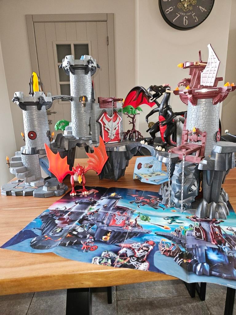 Playmobil drakenburcht, Enlèvement