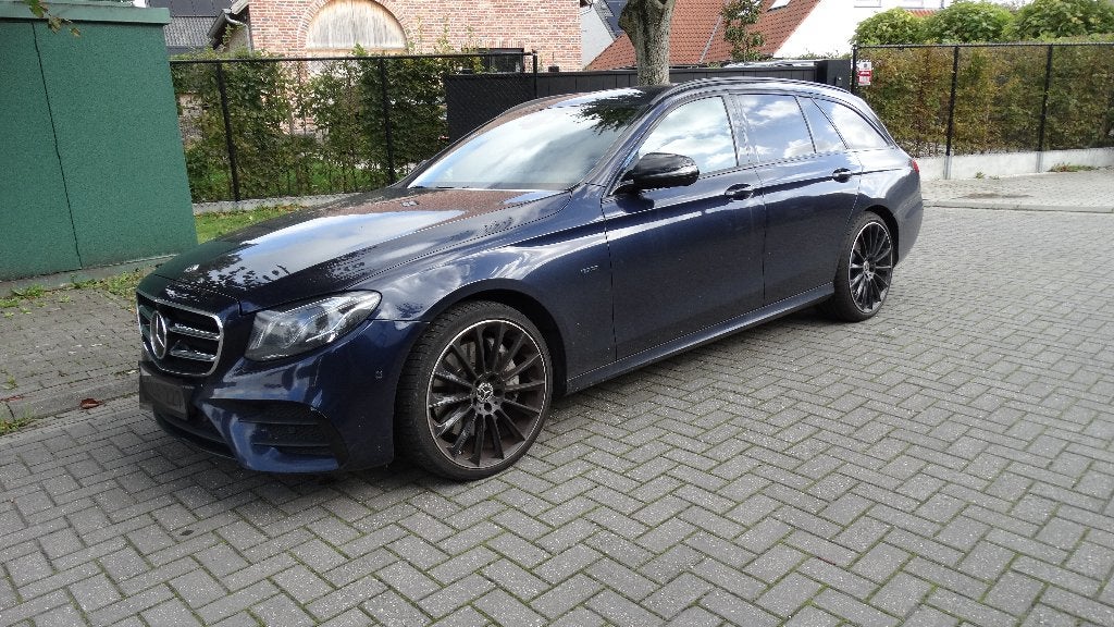 Mercedes E300DE AMG - Burmester - Trekhaak, Autos, Achat, Euro 6, Alcantara, 5 portes