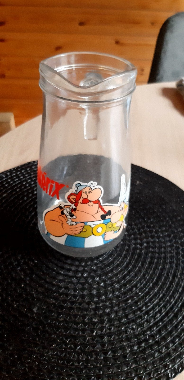 cruche 1 litre Obélix, Enlèvement