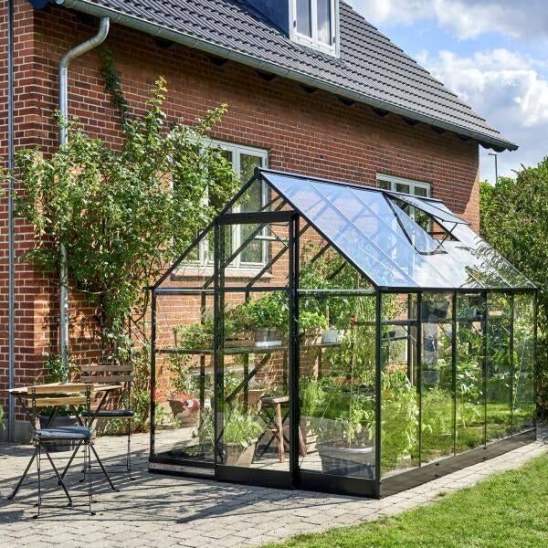 Tuinkas Qube 610, zwart gecoat, Verzenden, Nieuw