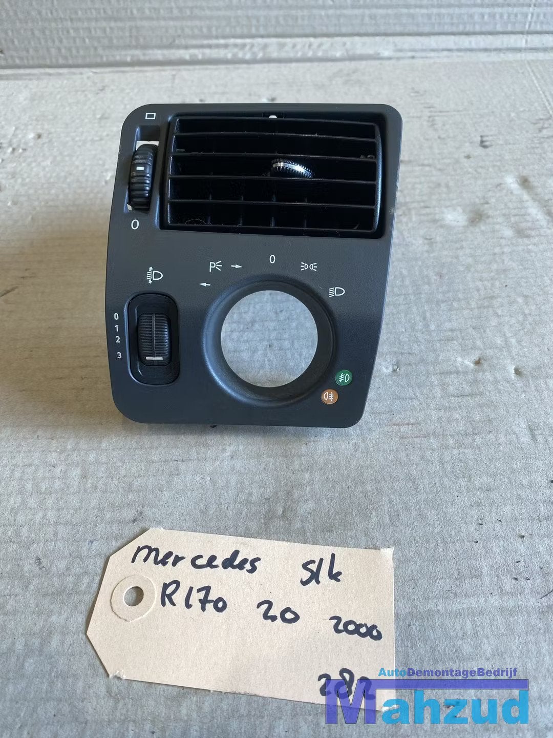 MERCEDES SLK R170 Luchtrooster Dashboard A1708301654, Auto-onderdelen, Dashboard en Schakelaars, Gebruikt, Mercedes-Benz AG, Mercedes-Benz
