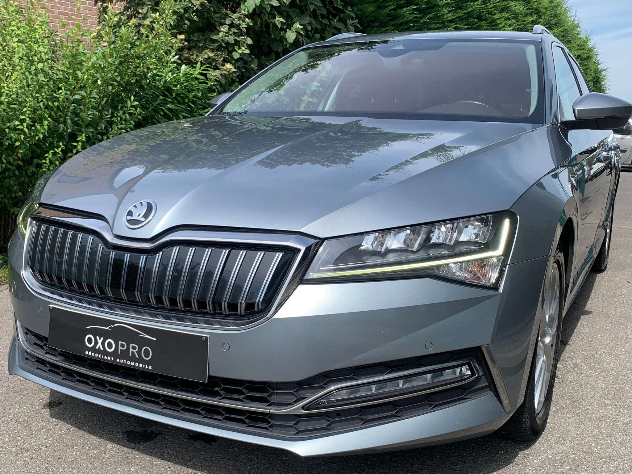 Skoda Superb PHEV 1.4 TSI 218 CV / PLUG-IN HYBRID / BI-XÉNO, Stof, Gebruikt, Euro 6, 4 cilinders