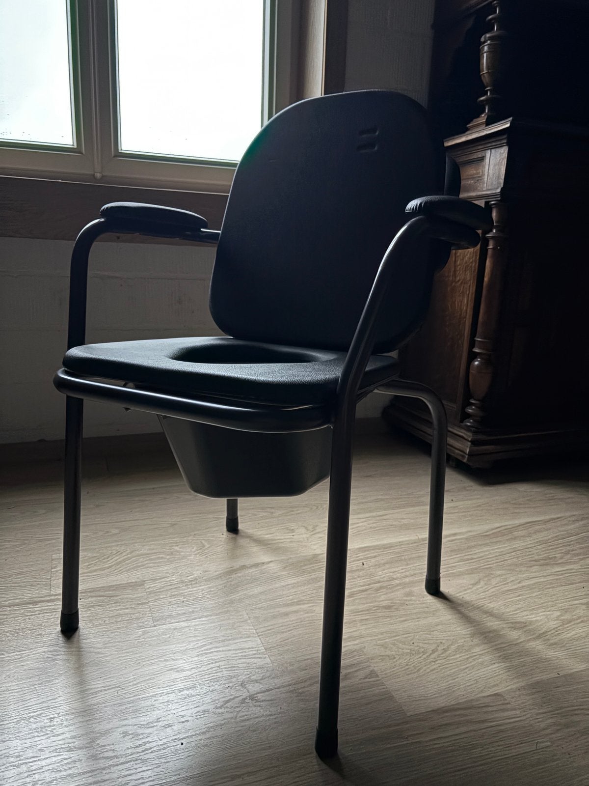 WC-stoel, Ophalen, Zo goed als nieuw