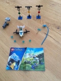 2 Lego Chima 70100 et 70101, Enlèvement, Utilisé, Complet, Lego