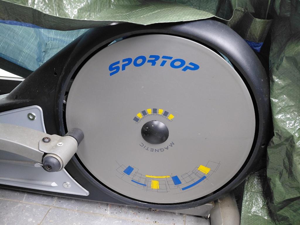crosstrainer donker grijs, Sport en Fitness, Ophalen, Kunststof, Gebruikt, Crosstrainer