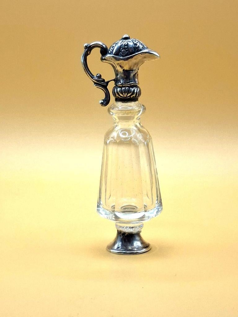 Zeldzaam antiek parfumflesje karaf vorm, Antiek en Kunst, Verzenden