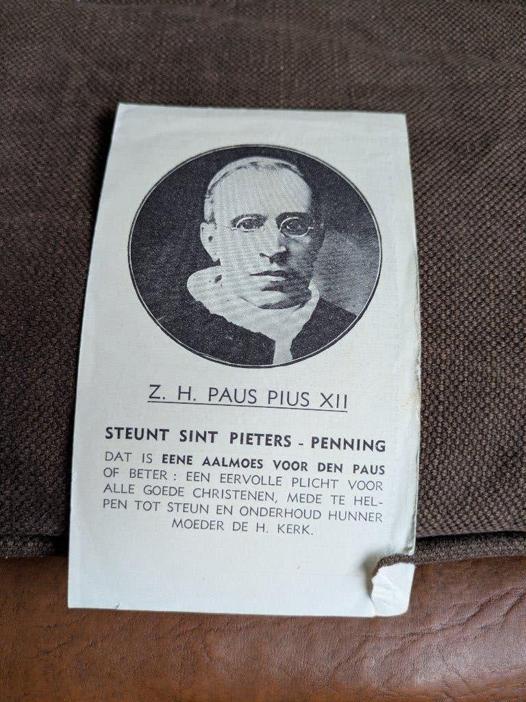 Z.H. paus Pius XII, Verzamelen, Ophalen of Verzenden, Gebruikt, Christendom | Katholiek