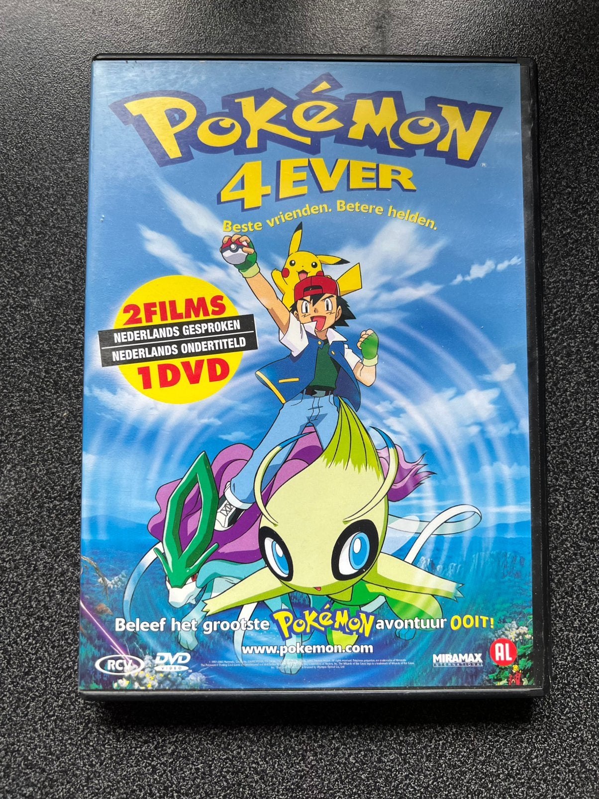 DVD Pokemon Pikachu noir et blanc, Enlèvement ou Envoi, Comme neuf