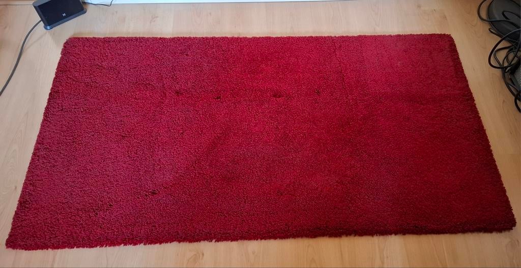 Tapijt Bordeaux, Ophalen, Gebruikt, 100 tot 150 cm, 50 tot 100 cm