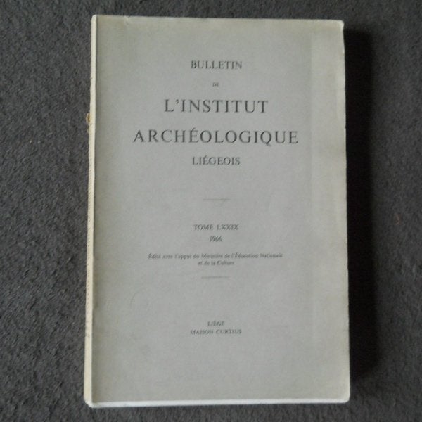 BIAL 1966 Tome LXXIX - 1966  -  Visé Durbuy, Enlèvement ou Envoi, Utilisé