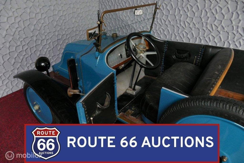 Renault Torpedo Commercial | 1926 | Route 66 Auctions, Auto's, Renault, Zwart, Bedrijf, Handgeschakeld