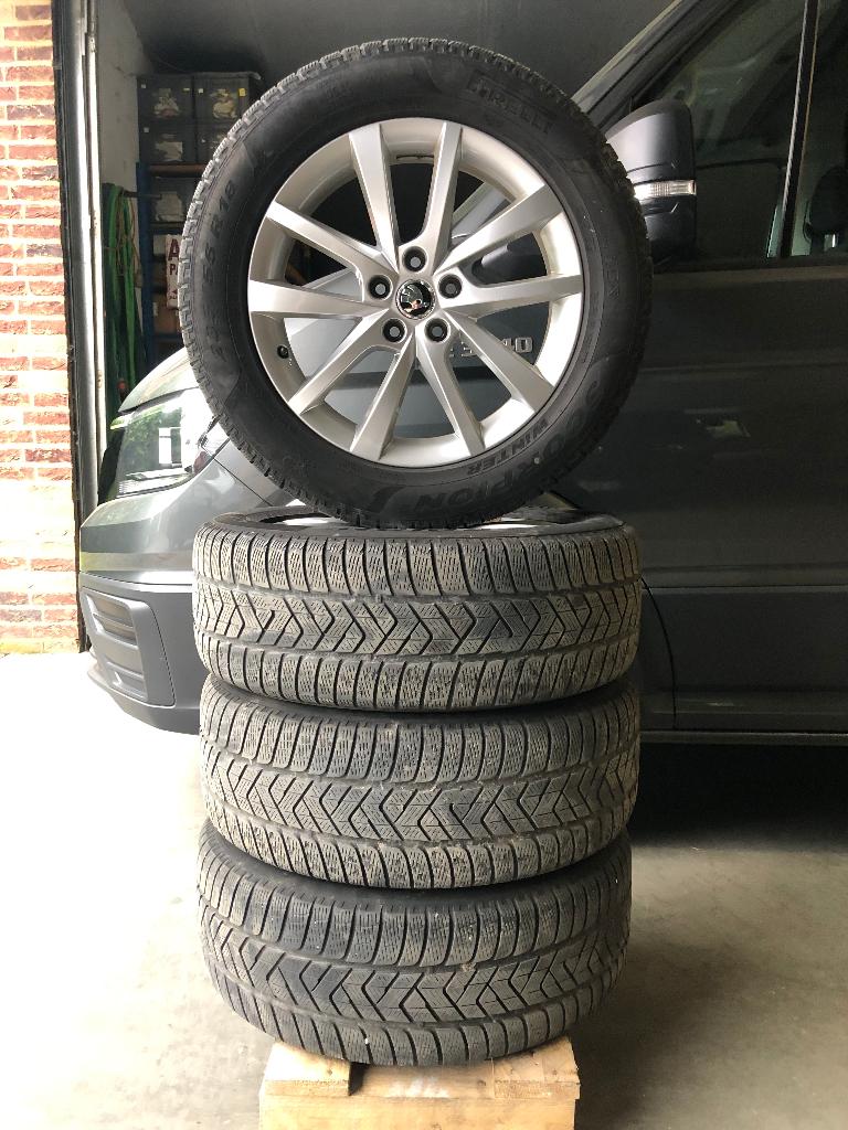 Roues SKODA Kodiaq 18' hiver, Enlèvement, Skoda