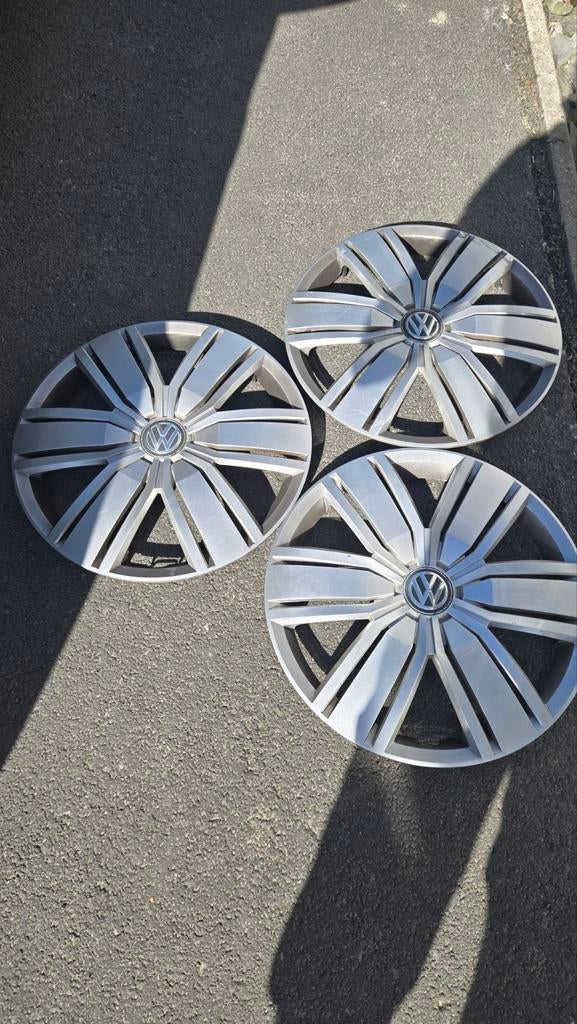 3x wieldoppen Volkswagen 16 inch, Enlèvement