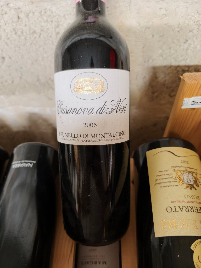 Casanova di Neri — Brunello di Montalcino, Collections, Enlèvement, Comme neuf, Italie, Vin rouge