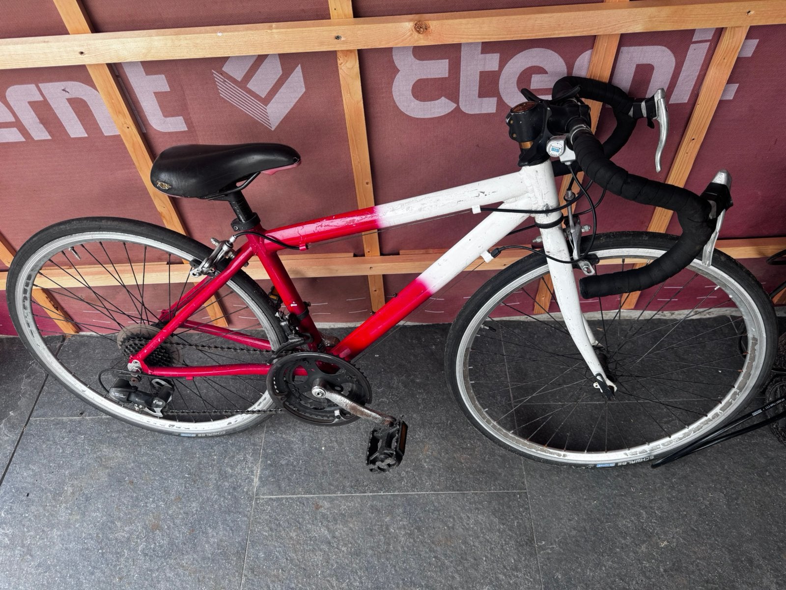 Koersfiets voor kinderen, Fietsen en Brommers, Ophalen, Velgrem, Versnellingen, Gebruikt