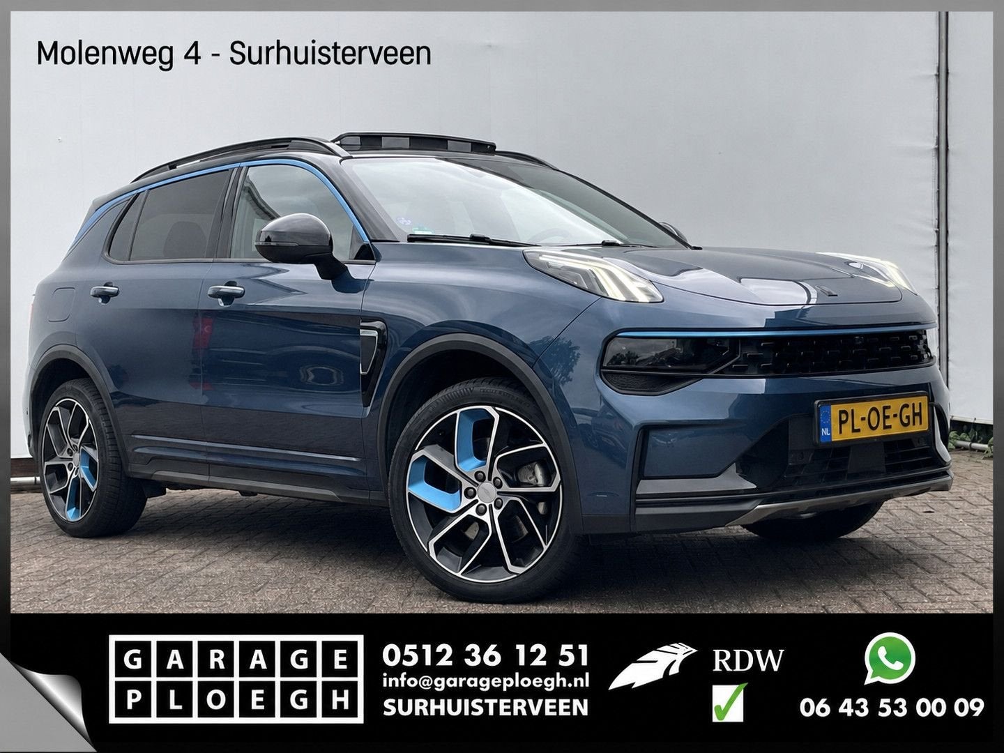 Lynk&Co 01 1.5 PHEV 262PK Adapt.Cruise 360° Cam Carplay Plug, Autos, Achat, Entreprise, 24 g/km, Hybride Électrique/Essence
