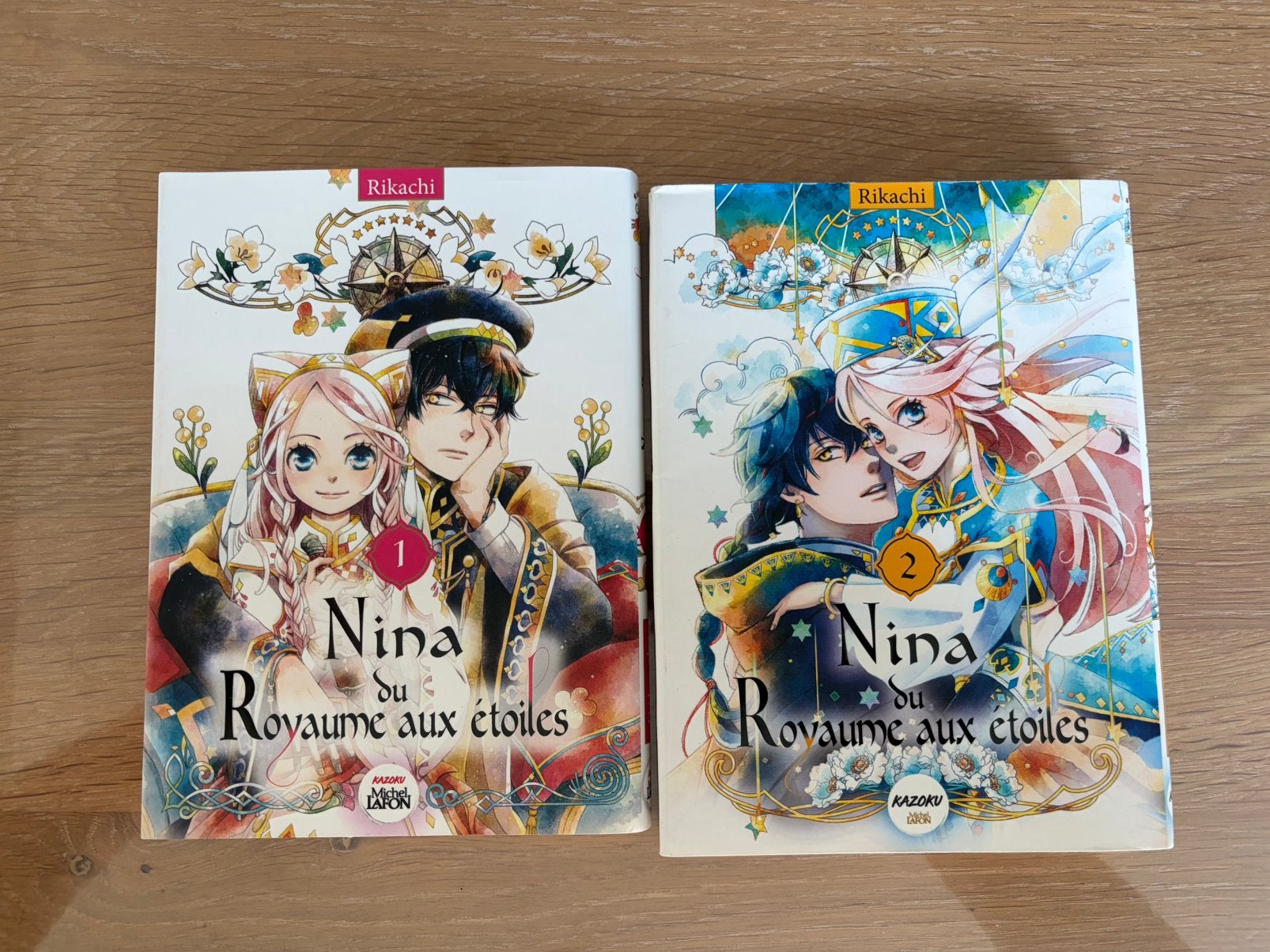 Manga Nina du royaume aux étoiles tome 1 et 2, Plusieurs BD, Enlèvement, Utilisé