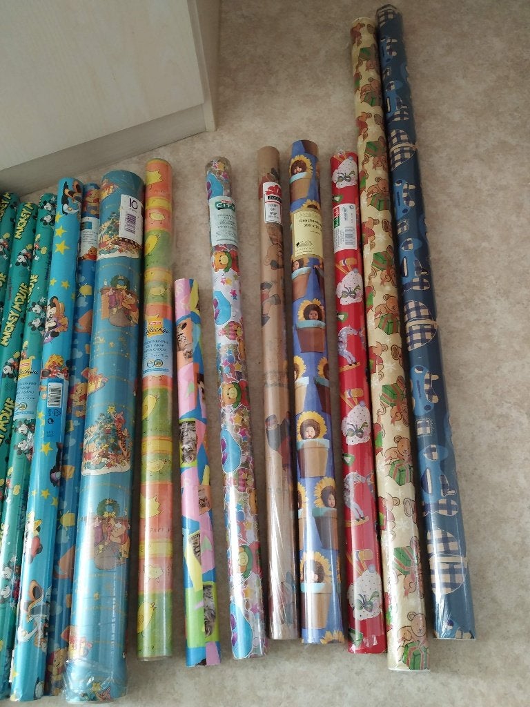 geschenkpapier voor kinderen en baby's verschillende rollen, Diversen, Ophalen of Verzenden, Nieuw