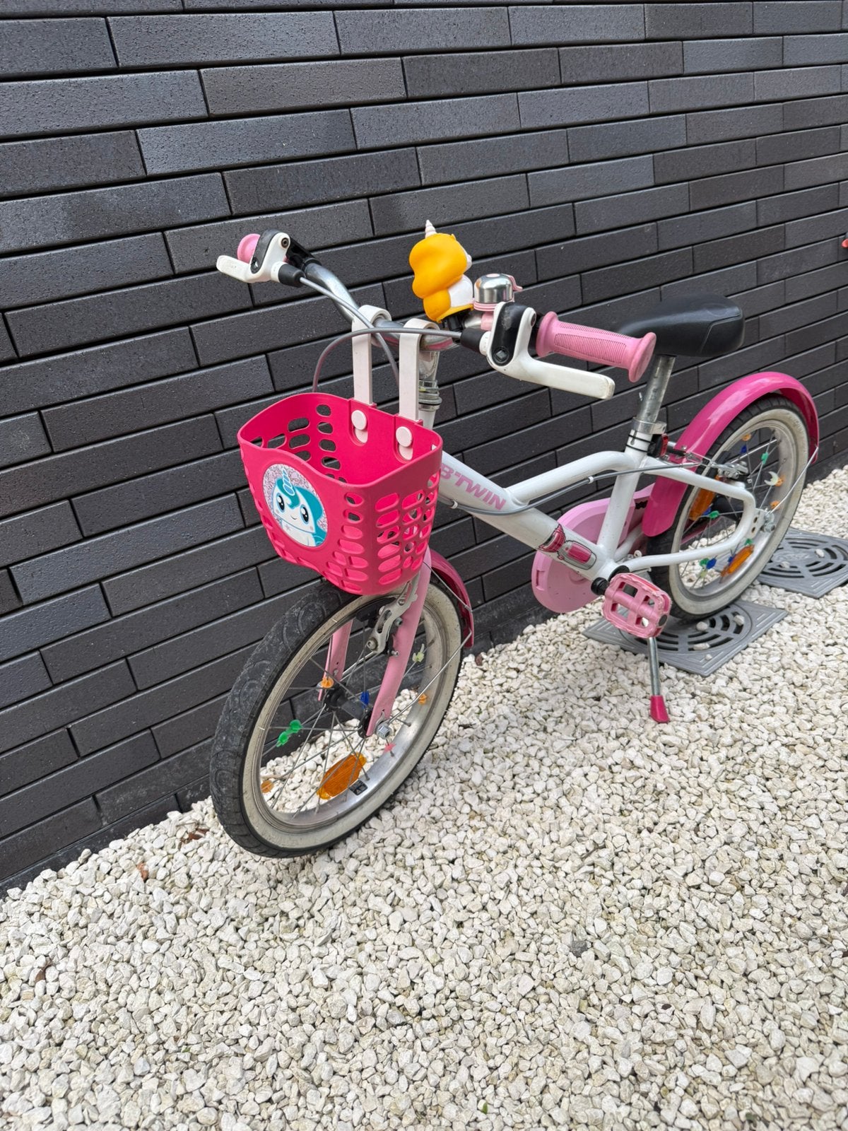 Kinderfiets 16inch decathlon, Fietsen en Brommers, Ophalen, Zo goed als nieuw