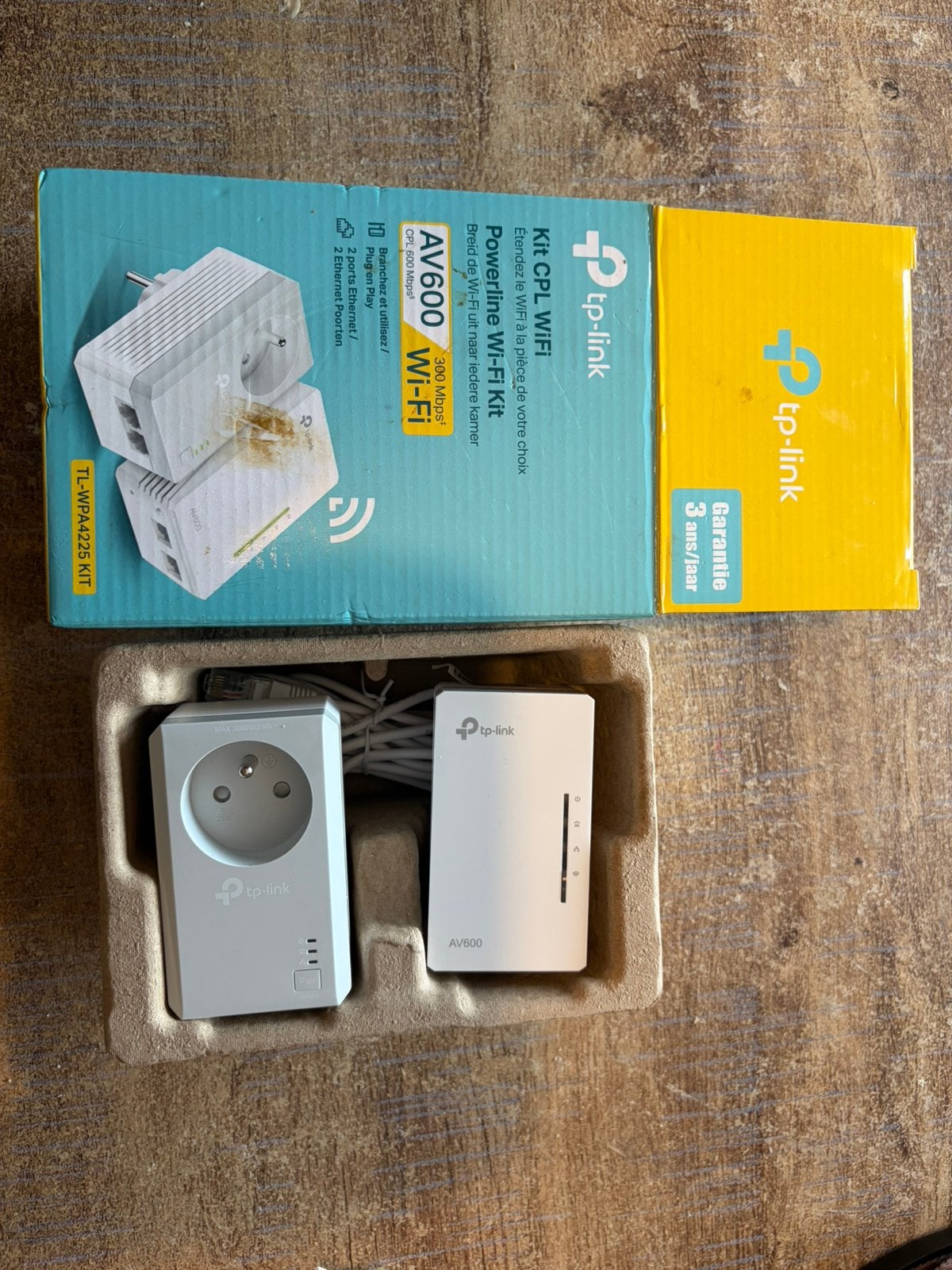 TP-Link AV600 Powerline Wi-Fi Kit, Informatique & Logiciels, Commutateurs réseau, Enlèvement, Neuf