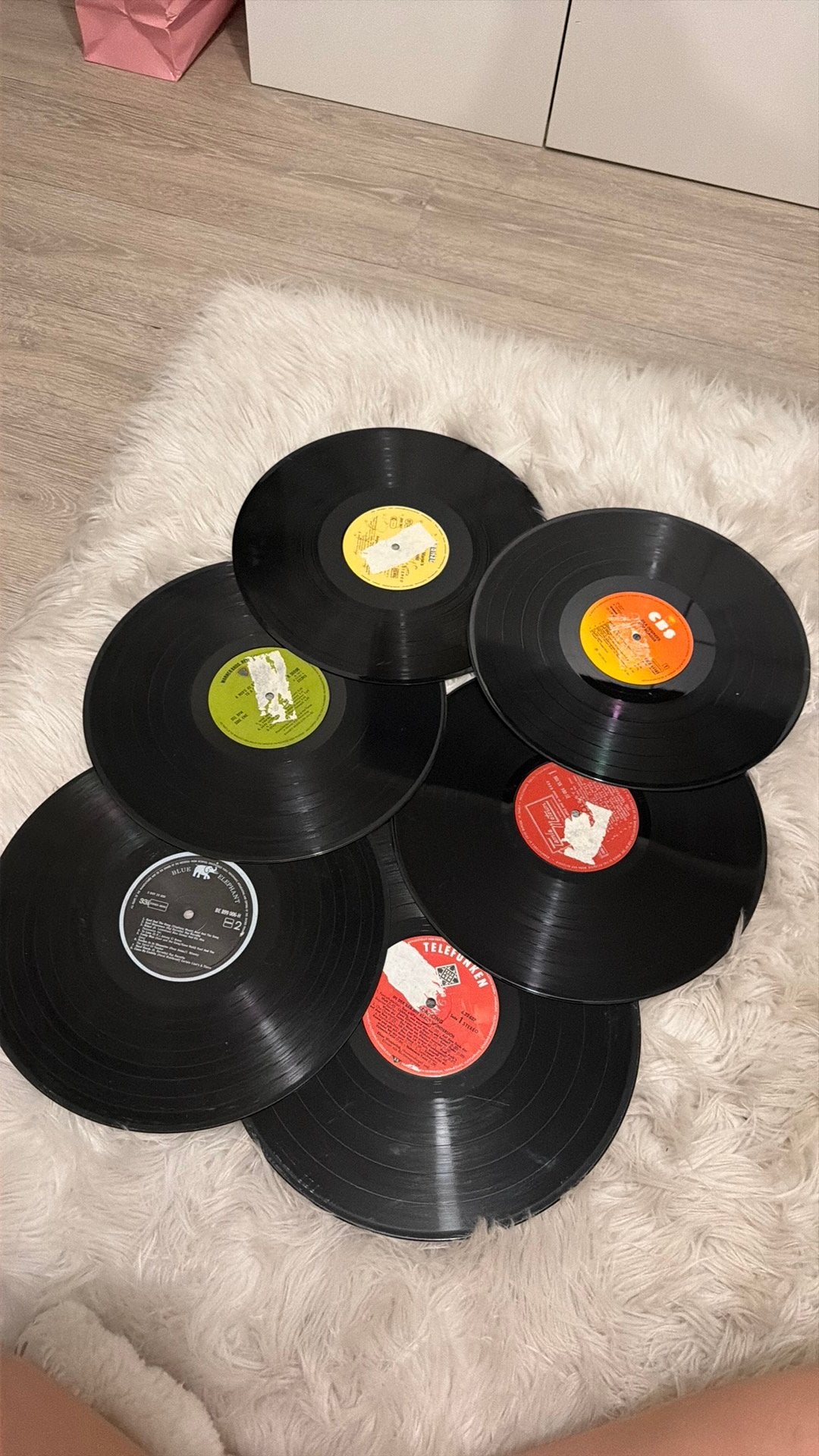Vinyl platen, Zwart, Gebruikt, Overige thema's, Ophalen of Verzenden
