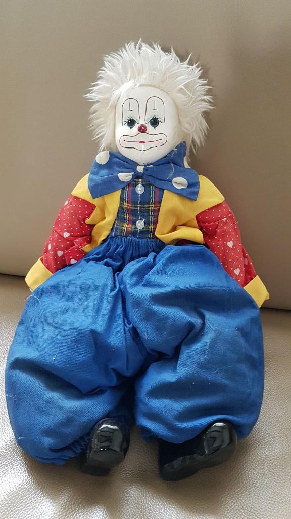 Mooie decoratieve stenen clown, Verzamelen, Ophalen, Pop