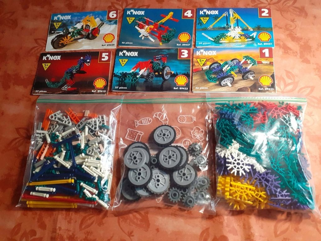 k'Nex, Enlèvement, Comme neuf, K'nex