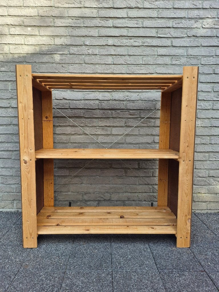 Houten rek, Huis en Inrichting, Ophalen, Gebruikt
