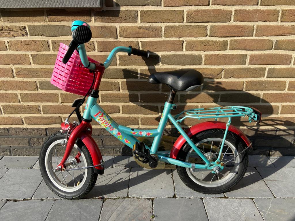 Meisjesfiets, Fietsen en Brommers, Fietsen | Kinderfietsjes, Ophalen, Zo goed als nieuw