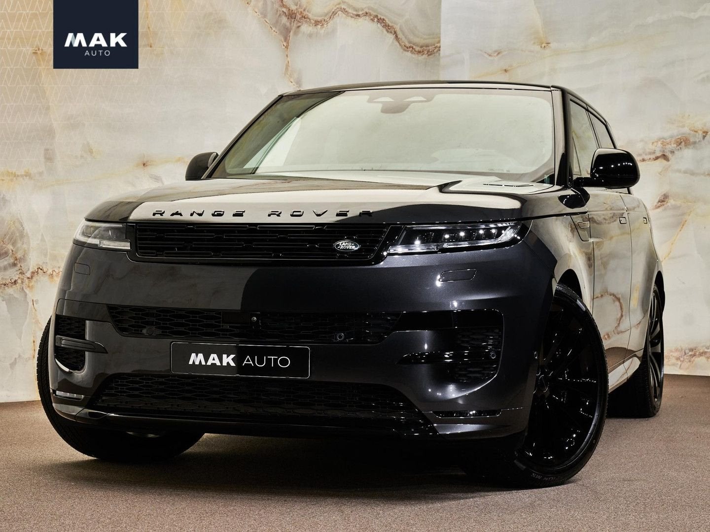 Land Rover Range Rover Sport P550e Autobiography , pano, Mer, Autos, Argent ou Gris, Entreprise, 116 km, Noir