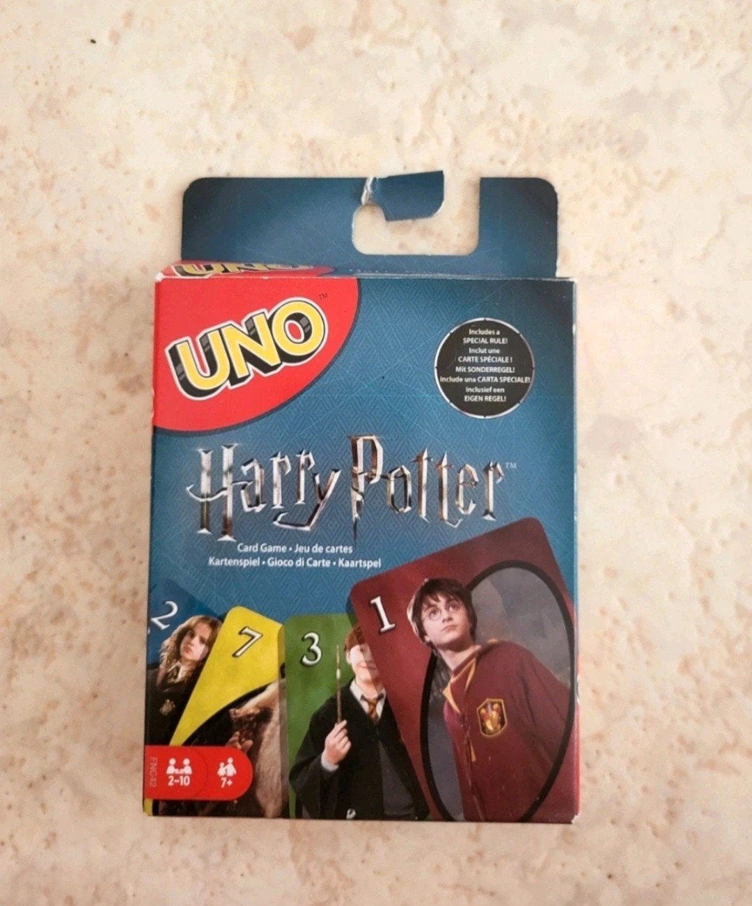 Uno Harry Potter, Enlèvement ou Envoi