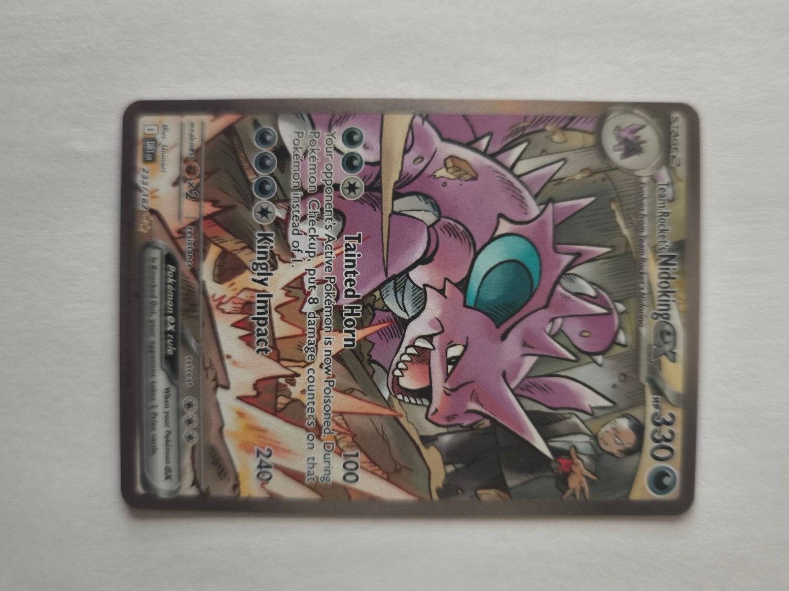 Team Rocket's Nidoking EX, Envoi, Neuf, Cartes en vrac, Foil