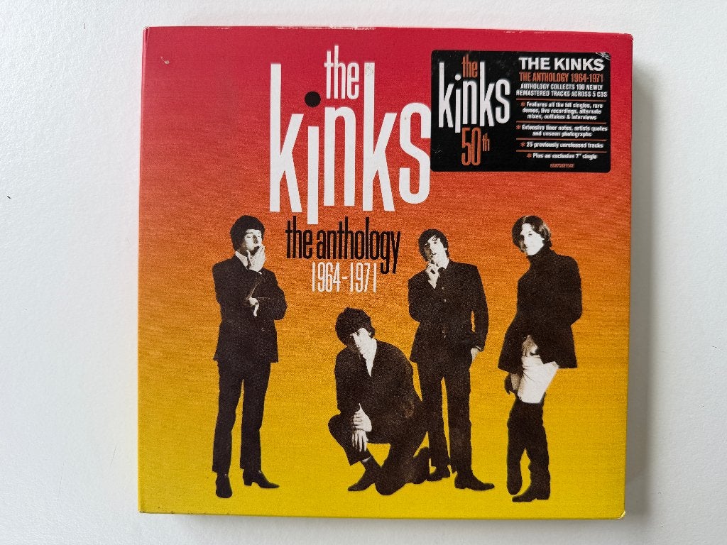 The Kinks – The Anthology 1964-1971  §5 x CD + 7" Single Box, Cd's en Dvd's, Cd's | Rock, Ophalen of Verzenden, Gebruikt, Poprock