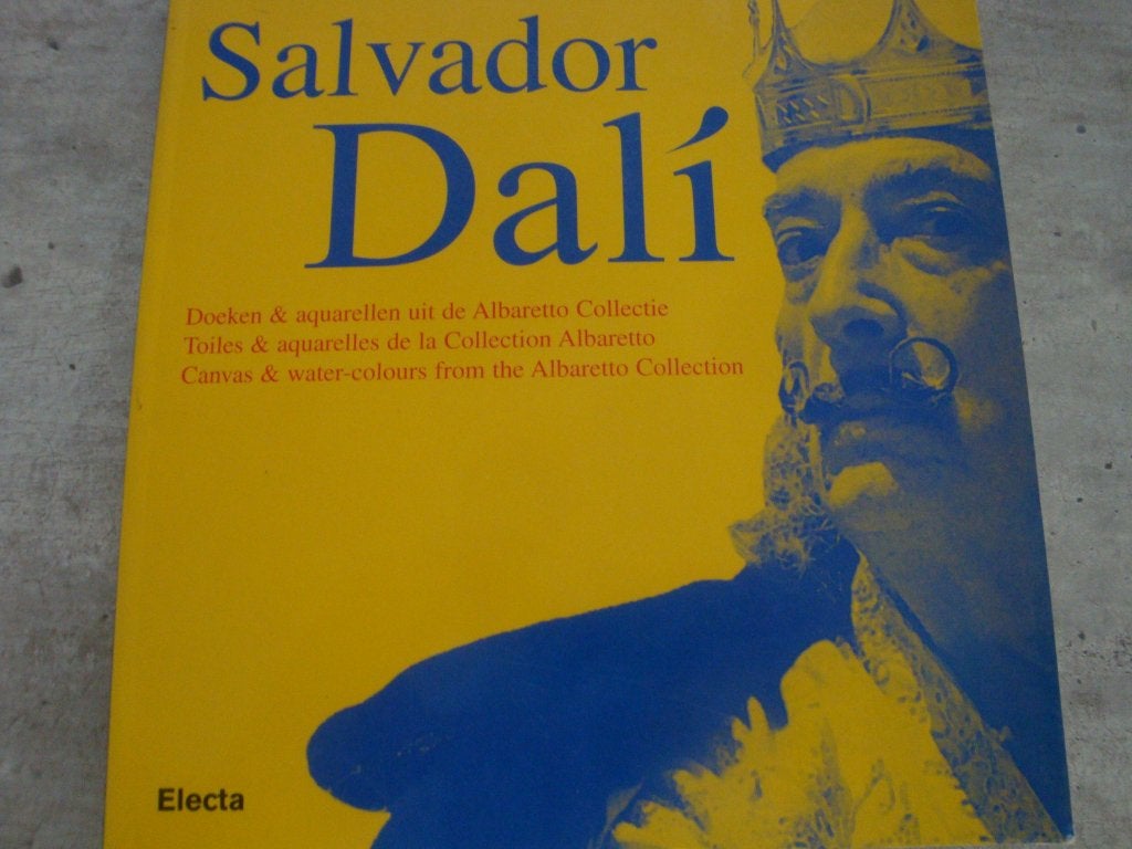 SALVADOR DALI -DOEKEN EN AQUARELLEN UIT DE ALBARETTO COL..., Boeken, Ophalen of Verzenden, Gelezen