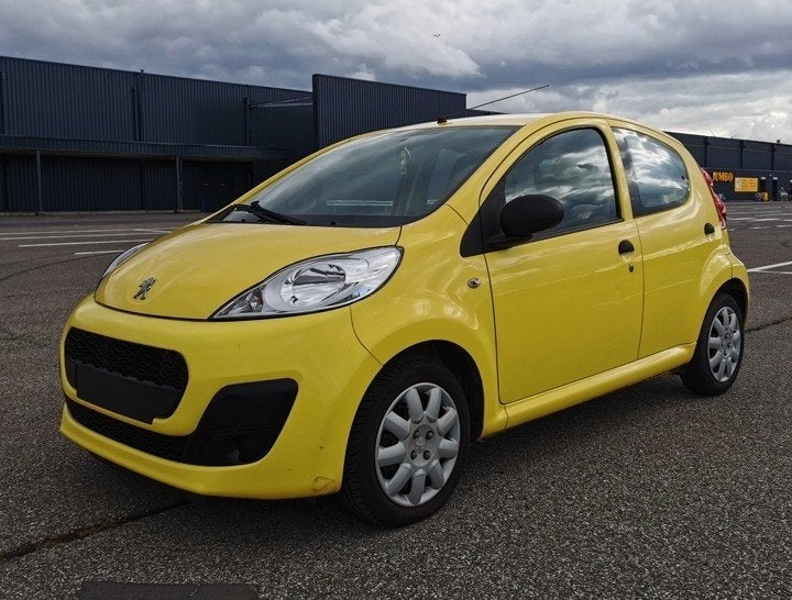 Peugeot 107 96000km, Auto's, 50 kW, Geel, 5 deurs, Sound system