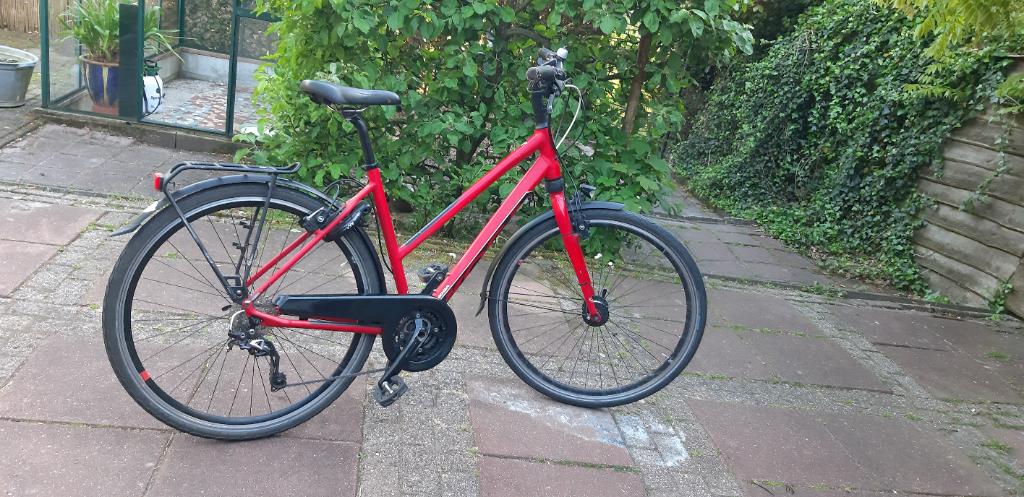 Set Koga F3 Dames Fietsen maat 50, Fietsen en Brommers, 50 tot 53 cm, Ophalen, Zo goed als nieuw, Koga Miyata