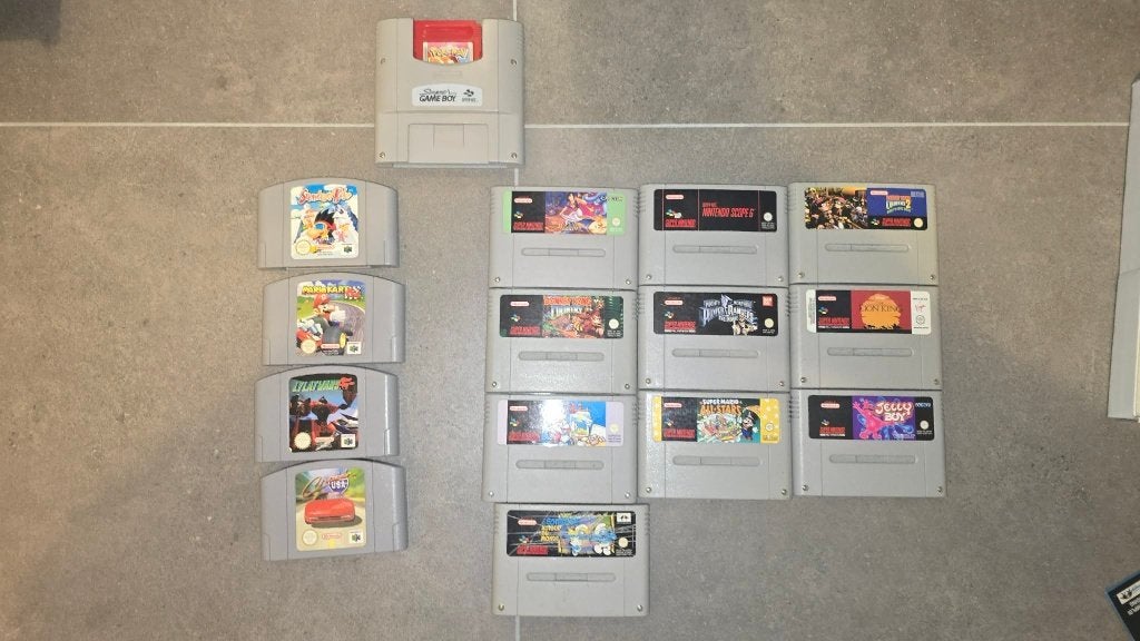 Nintendo Games, Ophalen, Gebruikt, Met games