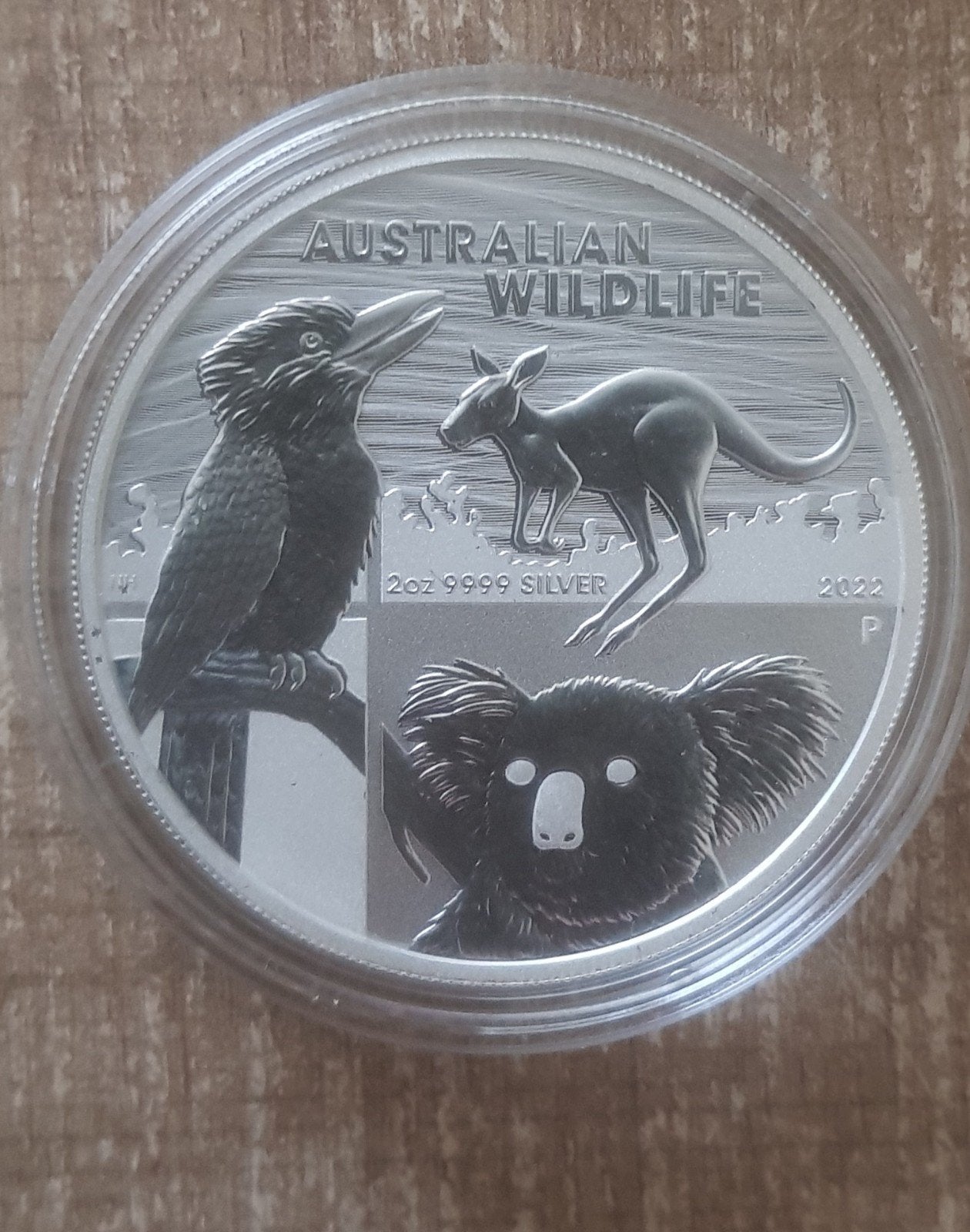 Pièce de 2 0z Australian Wildlife, Enlèvement ou Envoi, Monnaie en vrac, Argent