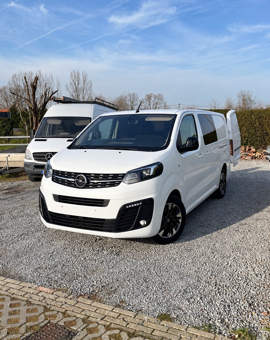 Opel vivaro 2022 full option 6 zitplaatsen, Bi-Xenon koplampen, Stof, Wit, Particulier
