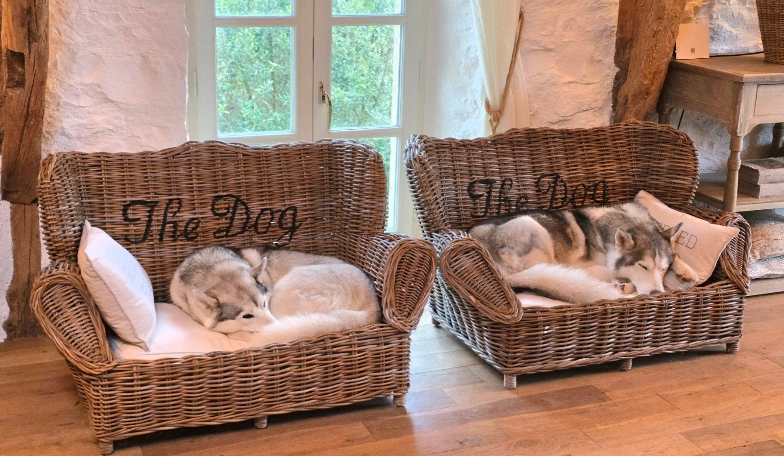 2x Stijlvolle degelijke hondenmand 'The Dog', Dieren en Toebehoren, Hondenmanden, Ophalen
