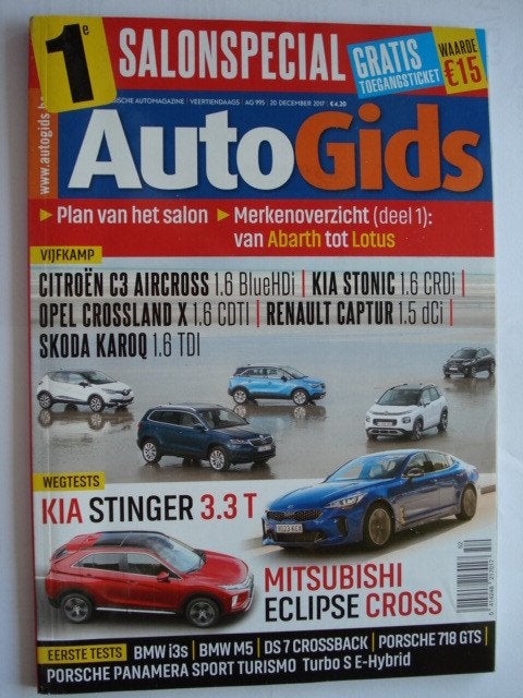 AutoGids 995, Boeken, Verzenden, Gelezen, Algemeen