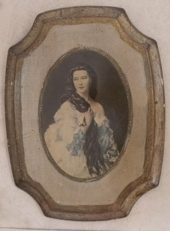 twee portret schilderijtjes ( reproductie ), Ophalen of Verzenden